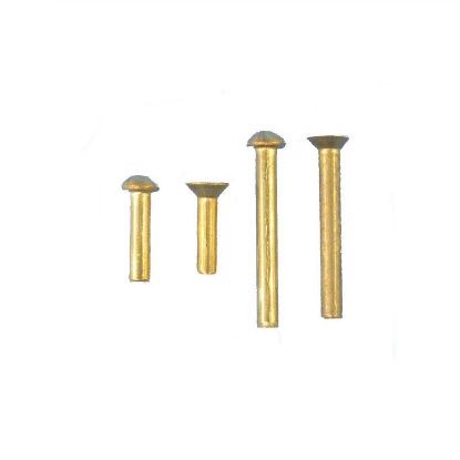 Show details for Brass Rivets Picture of Brass Rivets