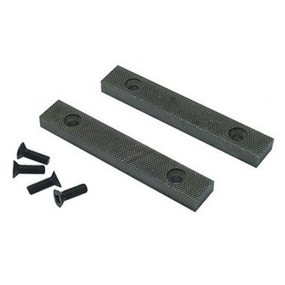 Show details for Pair of Jaw Plates with Screws for Mechanics Vices Picture of Pair of Jaw Plates with Screws for Mechanics Vices