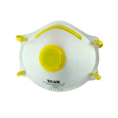 Picture of FFP1 Moulded Valved Disposable Face masks