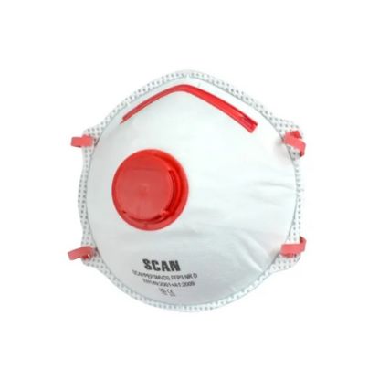 Picture of FFP3 Moulded Valved Disposable Face masks Pack of 10