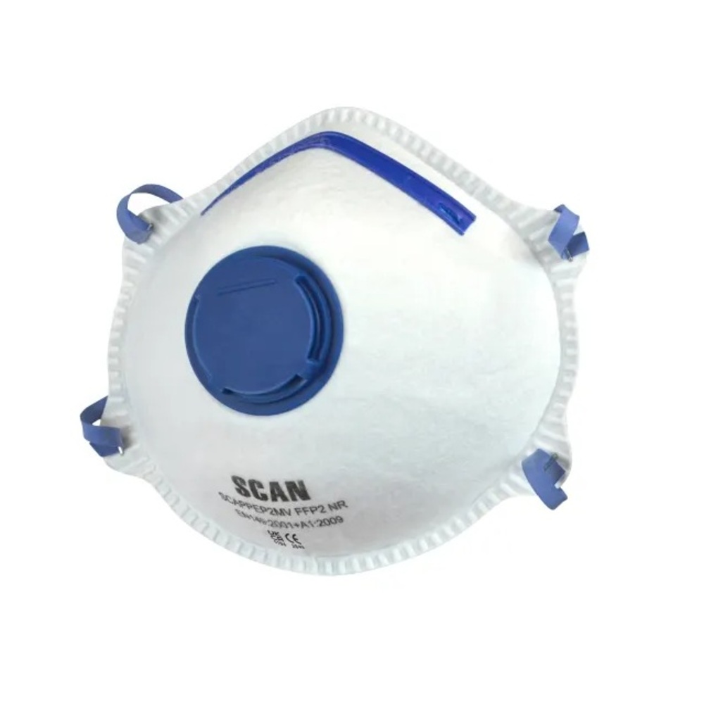 Picture of FFP2 Moulded Valved Disposable Face masks