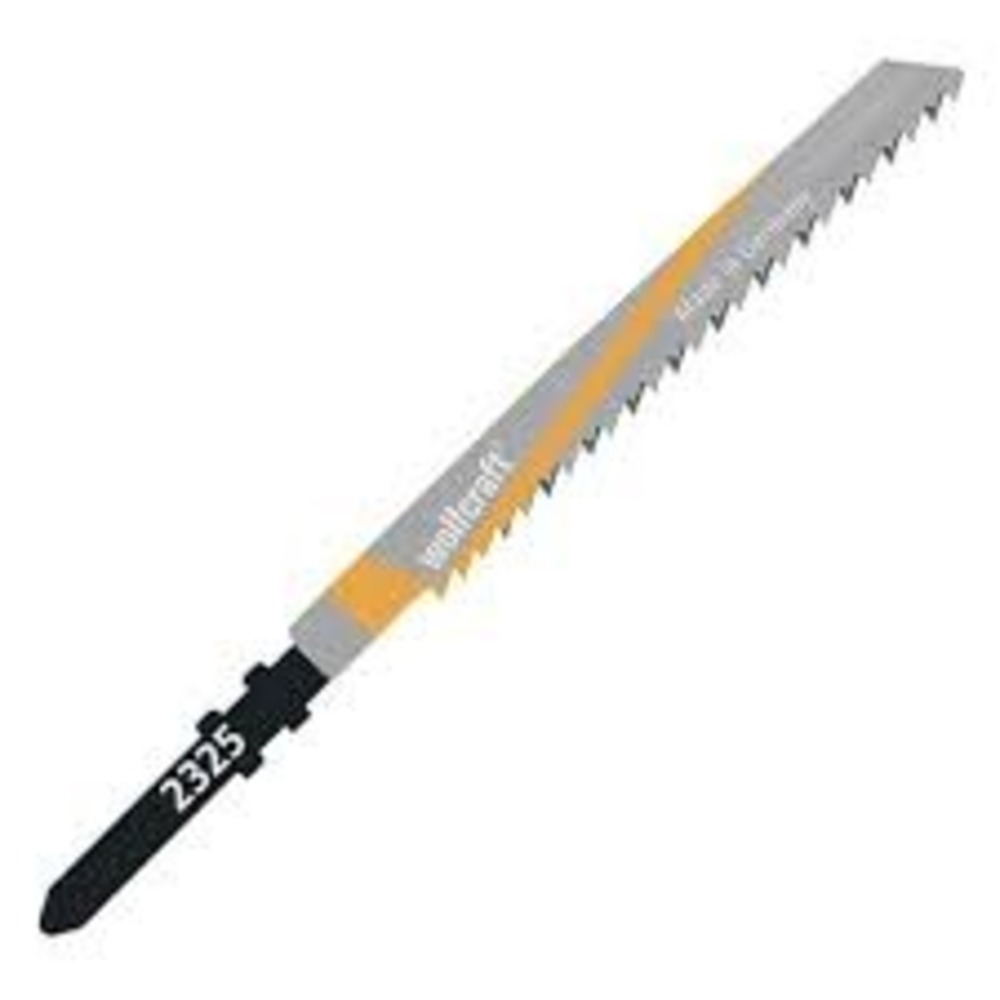 Picture of 100mm HCS Wood/Plastic Fine 2-lug T-Shank 10TPI Jigsaw Blades